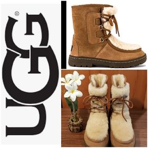 Ugg Shoes | Ugg Mukluk Chestnut Revival Mid Calf Boot | Color: Red/Tan | Size: 11 | Islegal00's Closet
